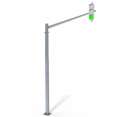 Светофорные опоры тип ОГСГ(3) 6,7-7