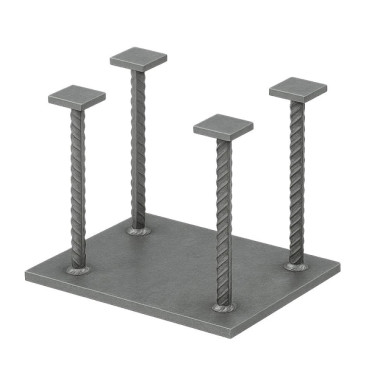 Закладные детали фундамента КМ-500-М30-1060-12